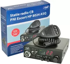 CB PNI ESCORT HP 8024 ASQ radijo stoties komplektas + CB PNI Extra 48 antena su magnetu