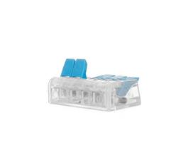 Greita elektros laidų jungtis, 5 kontaktų, 0,2–4 mm² GEKO G03084