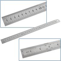 Nerūdijančiojo plieno liniuotė, 300 mm GEKO G29069
