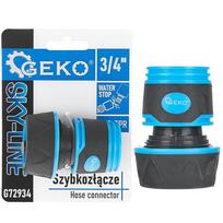 Greitoji žarnos jungtis su STOP SKY-LINE, 3/4″ GEKO G72934