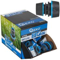 Pereinamoji žarnos remonto jungtis SKY-LINE, 1/2″–3/4″, ekspozicinė dėžutė GEKO G72941A