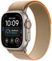 Išmanusis laikrodis Apple Watch Ultra 4 GPS + Cellular, 49 mm titano korpusas natūralios spalvos, Trail dirželis smėlio spalvos - dydis S/M | MJAJ4QP/A | 195951215907