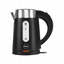 Elektrinis virdulys be laido, 0,8 l, juodas, turistinis, 1000 W