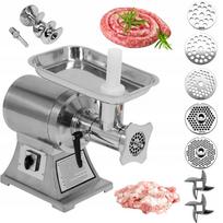 Mėsos malimo mašina YATO YG-03215, 150 kg/val., 650 W, 5 sietai, 2 peiliai