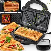 Sumuštinių, vaflių ir grilio keptuvė 3-in-1 PANINI, elektrinė