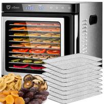 Maisto džiovyklė grybams, vaisiams, daržovėms ir žolelėms, 9 padėklai, 1000W, tylus veikimas, laikmatis