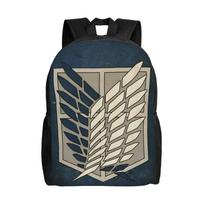 1Piece Backpack Titan Crest New School Year Knapsack Camping  Attack on Titan Birthday Gift New Term Starts One Size