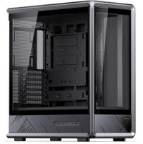 Jonsbo D401 Midi Tower PC Case, ATX, Tempered Glass, Black | D401 BLACK | 6970620555591