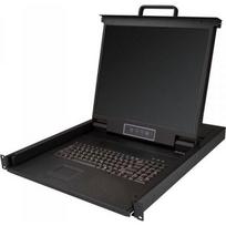 StarTech 1U Single-Port KVM Console for Server Rack 48,26cm 19Zoll | RKCONS1901 | 0065030872492