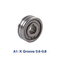 Plieno Aliuminio Flux Core Vielai Litavimo Reikmenys Rievėta K V U Groove MIG Vielos Laikiklis Suvirinimo Vielos Padavimo Volas Varomasis Ratukas