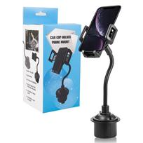 Car Cup Holder Phone Mount Flexible Gooseneck with 360° Adjustable Holder, Fits Phones up to 4.1” width, for Car SUV or Truck blue