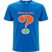 Blue Oasis Question Mark Unisex T-shirt S blue