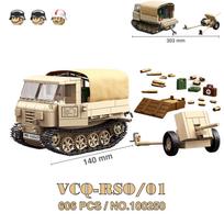 Kariniai Tankai Tiger PanzerVI Sherman T34 JAV Armija Quan Guan WW2 Karo Kareivis Figūrėlė Modelis Statybinis Blokelis Plyta vaikas Vaikų Žaislai