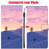 Customized DIY Wallet Phone Case For Sony Xperia  5 V/ 10 VI / 1 VI / 1 V / 10 V / 10 IV/ 1 IV /5 IV Cover Custom (other model) Xperia 10 V pink