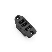3/4/5 kontaktų ličio baterijos jungtis Elektrinio paspirtuko ašmeninis vyriškas/moteriškas baterijos maitinimo jungiklis Įkrovimo sąsajos lizdo adapteris 3PIN female black