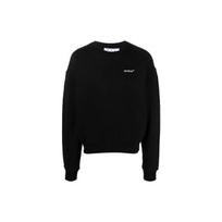 OFF WHITE SS22 Sweatshirts Men's Black Crew Neck Moderate Regular OMBA058C99FLE0021001 XS black