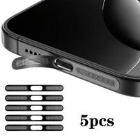 5pcs High-Density Metallic Integrated Speaker Dust Cover For iPhone 17 Pro Max juoda