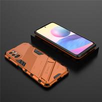 Skirta Xiaomi Redmi Note 10S 9S Atsparus smūgiams šarvuotas automobilinis magnetinis laikiklis telefono dėklas Skirta Redmi Note 10 9 Pro Max 9A 9C 9T K30 K40 Dangtelis For Redmi K40 Pro oranžinė
