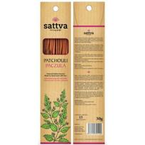 Pačiulio kvapo smilkalų lazdelės Patchouli, Sattva Ayurveda, 15 vnt.