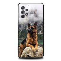 German Shepherd Dog Phone Case For Samsung S25,S24,S21,S22,S23,S30,Ultra,S20,Plus,Fe,Lite,Note,10,9,5G Black Cover Samsung S205G gray