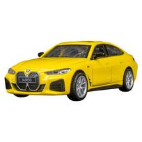 1/34 BMW I4 M50 lydinio naujos energijos automobilio modelis, metalinis sportinių transporto priemonių automobilio modelio modeliavimas, garsas ir šviesa, vaikų žaislų dovana