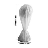 PVC Tower Fan Cover Waterproof Floor Fan Dust Covers Dustproof Standing Pedestal Protector Case Durable Fit Dust Cover 2 sizes white