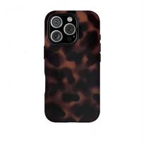 Hot-selling amber moire pattern, suitable for iPhone17/15/13/11 2-in-1 film shell protection iPhone13promax black