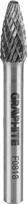 GRAPHITE freza iki metalo F, 8 x 18 mm