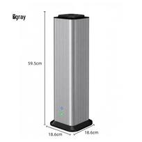 Bluetooth-Enabled Smart Aroma Diffuser: Automatic Spray for Hotel Lobbies gray
