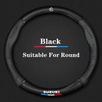 Katės vairo apdangalas Suzuki Ignis Jimny SX4 S-Cross Swift Grand-Vitara Aito Baleno Celerio Ciaz Equator Ertiga Samura black