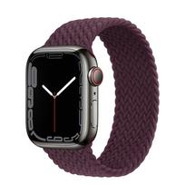 Pinta solo kilpa Apple laikrodžio apyrankei 44 mm 40 mm 45 mm 41 mm 49 mm 42 mm 38 mm elastinė apyrankė iWatch series 7 3 SE 6 8 Ultra Strap 38mm 40mm 41mm&M ruda