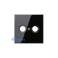 JUNG Vāka plāksne melna antenas kontaktligzdai LS 990 TV SW