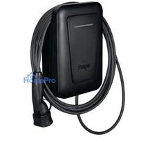 Sienas EV uzlādes stacija Hager witty one 11 kW 3 fāzes ar RFID, Bluetooth un 4,5 m Type 2 kabeli