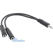 InLine 3.5 mm Jack Y-Kabelis vīrietis uz 2x 3.5 mm ligzda sieviete Stereo 1 m