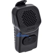 Pārnēsājams mono skaļrunis InLine 55383 — Melns, draiveris 2.8 cm, Bluetooth 2.4 GHz (darbības rādiuss 10 m)