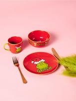 Sinsay - Rinkinys: puodelis, dubenėlis ir lėkštė Grinch - multicolor