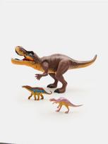 Sinsay - Žaislinių dinozaurų rinkinys, 3 vnt. - skaisčiai žalia