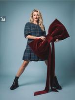 Sinsay - Babydoll mini suknelė su škotišku languotu raštu - multicolor