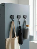 Sinsay - Magnetiniai sieniniai kabliukai 3 pack - juoda