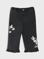 Sinsay - Wide leg džinsai Mickey and Minnie - pilka