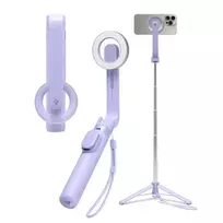 Spigen S571W MAGSAFE BLUETOOTH SELFIE STICK TRIPOD LAVENDER