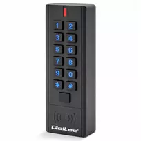 Qoltec Code lock HYPERION with RFID reader | Code | Card | key fob | IP68 | EM