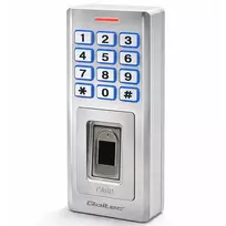 Qoltec Code lock OBERON with fingerprint reader | RFID | Code | Card | key fob | Doorbell | IP68 | EM