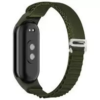 Beline smartwatch strap for Xiaomi Mi Band 8/9/10 | Nylon | green