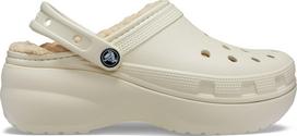 Crocs™ Classic Platform Lined Clog W Bone - 38,5