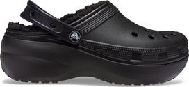 Crocs™ Classic Platform Lined Clog W Black - 39,5