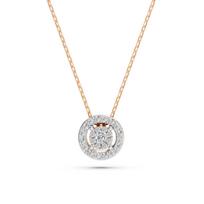 Auksinis pakabukas su deimantais „Diamond Blossom XIII“