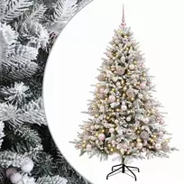 Dirbtinė kalėdinė eglutė su rutuliuku 240 cm 300 LED