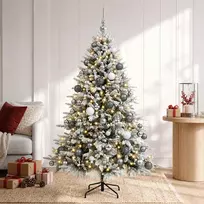 Dirbtinė kalėdinė eglutė su rutuliuku 240 cm 300 LED