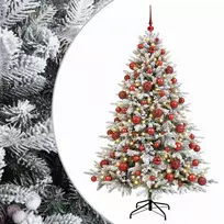 Dirbtinė kalėdinė eglutė su rutuliuku 240 cm 300 LED